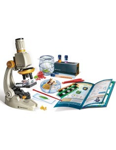 Clementoni Lab Smart Deluxe Laboratorio Scientifico con Microscopio Ottico per Bambini